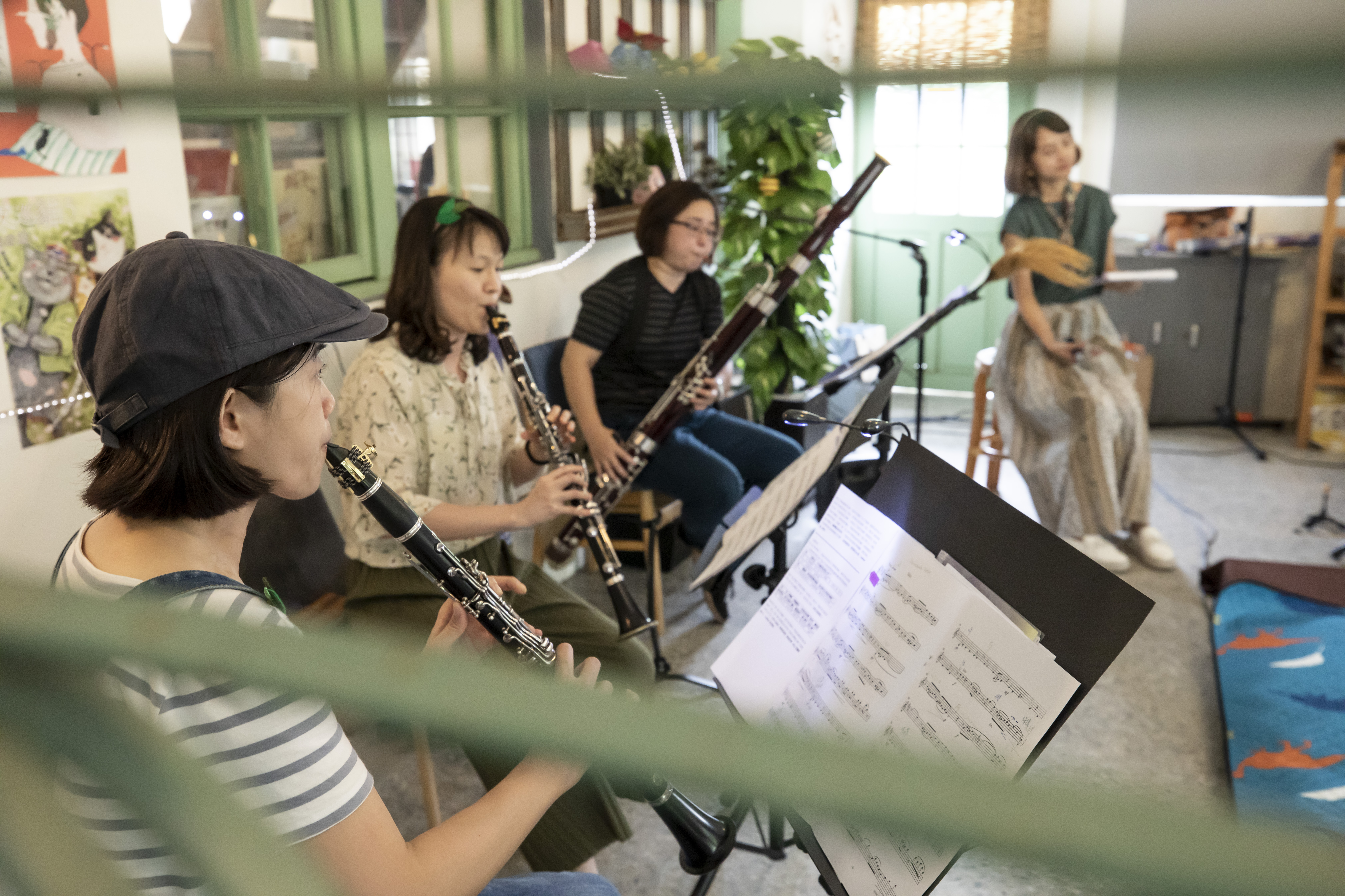 2023夏至藝術節◆藝間店  嘉頌重奏團  嘉頌簧片四重奏《簧帝駕到》午後音樂會