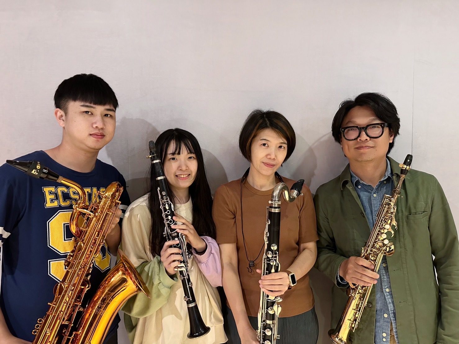 嘉頌簧片四重奏演出者
