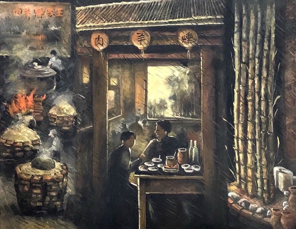 王家燻羊肉  陳泰元