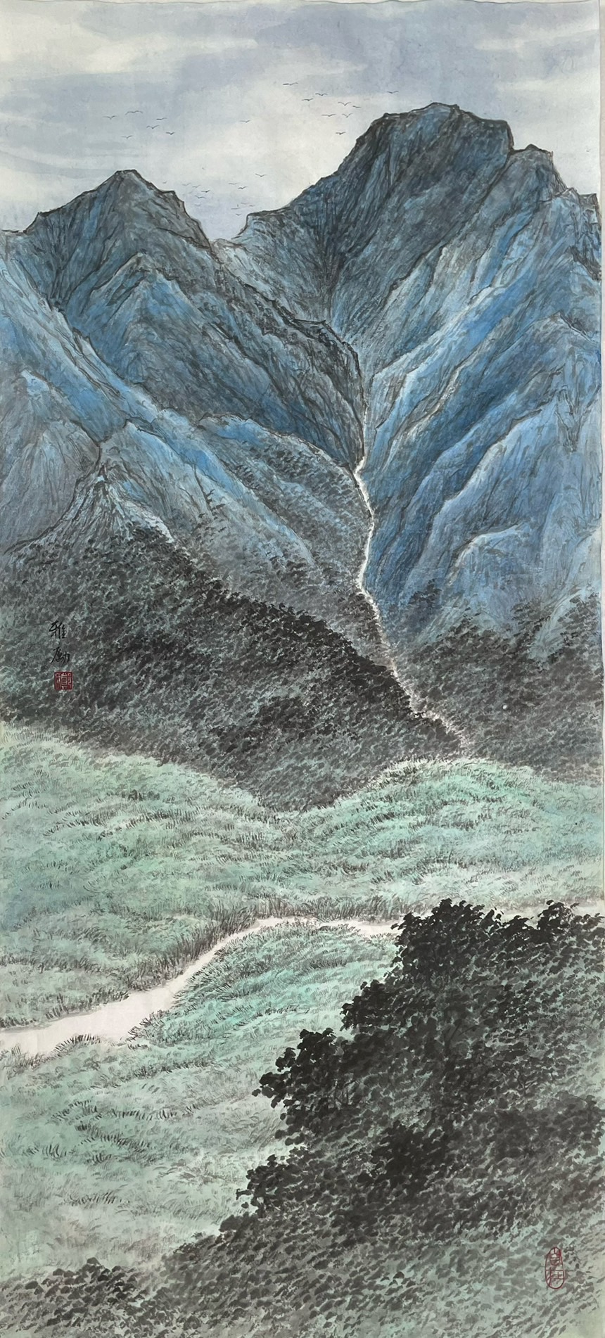 青嶺幽徑
