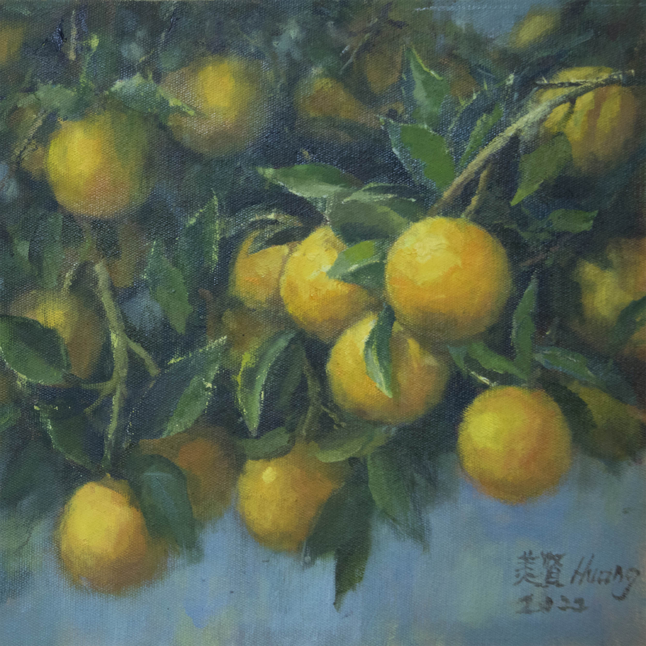 《花果逸趣——黃美賢油畫創作展》