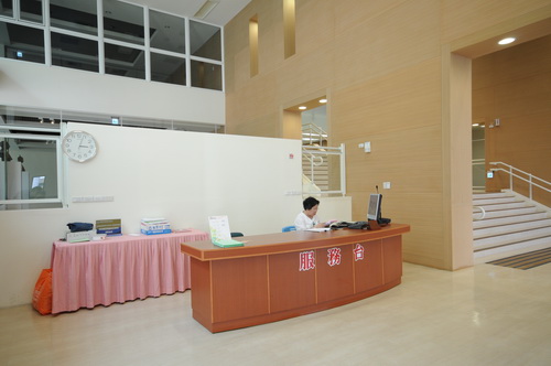 Setting up an information desk