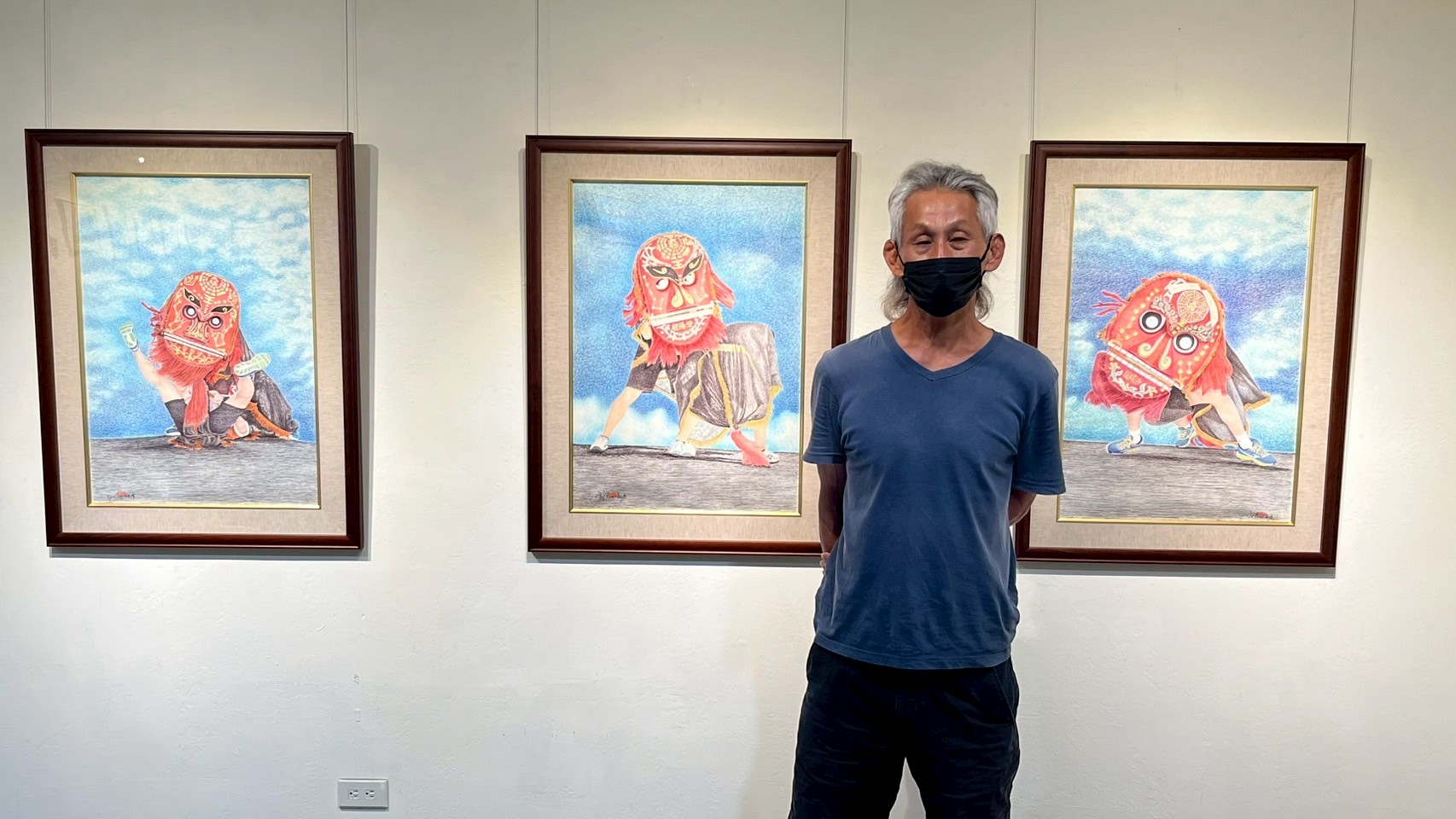 感受筆尖勾勒的鄉土風情  「臺灣之美—郭永吉原子筆畫創作個展」
