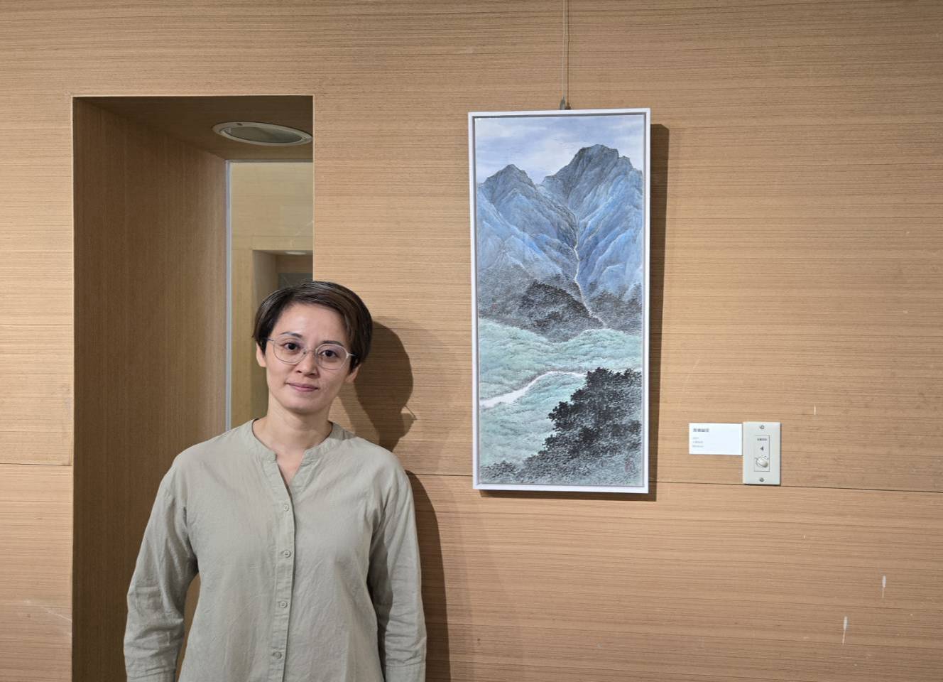 新營文化中心「靜謐之境──鄭雅勵水墨創作展」邀您共賞山林詩意