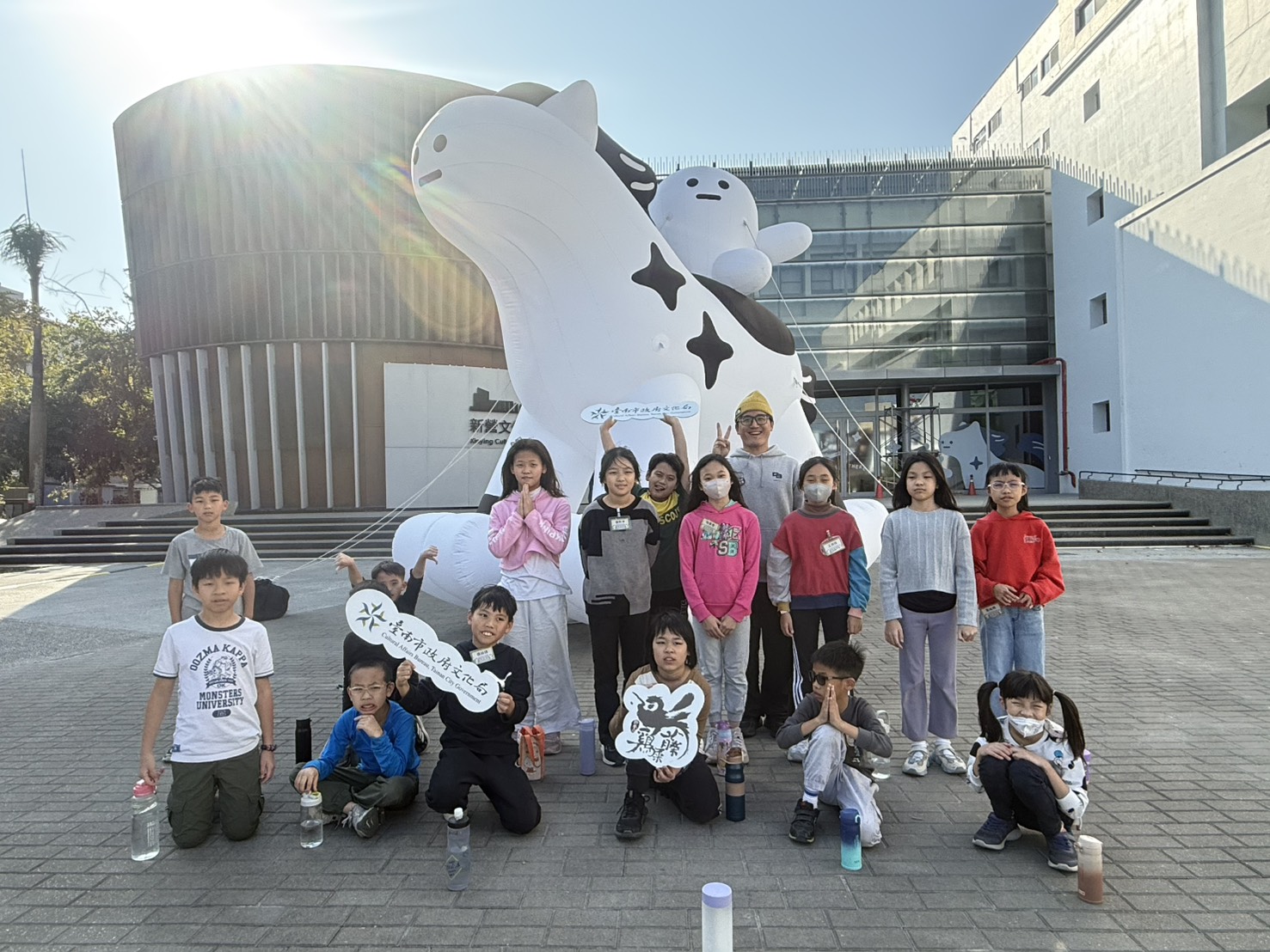 15位小小探險家&nbsp;用身體說出新營的故事