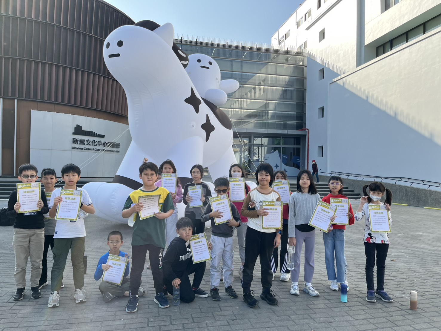 15位小小探險家&nbsp;用身體說出新營的故事