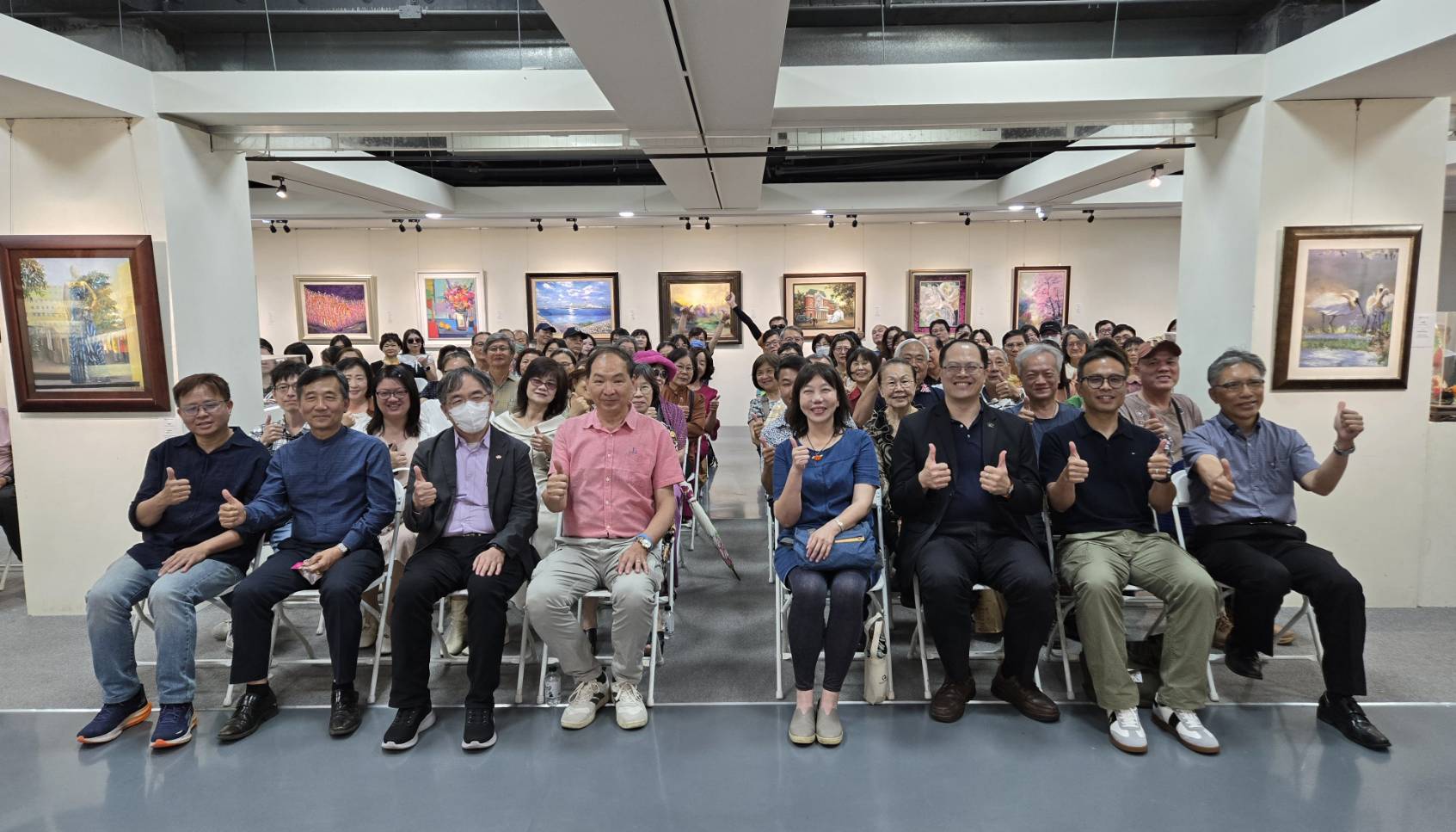 藝境飛舞 &nbsp;近120位藝術家匯聚新營文化中心展出